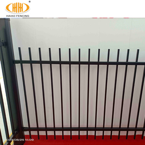 Recinzioni esterne esterne esterne in alluminio con <span class=keywords><strong>recinzione</strong></span> tubolare in alluminio di design moderno 8 piedi di altezza con cancelli - Product Image 5