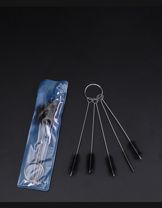 Professional Stainless Steel Tattoo Tip Cleaning Brush Airbrush <b>Spray</b> Gun Tip Brush <b>Set</b> for Tattoo Supplies Cleaning Use - Product Image 5