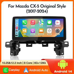 Para Mazda CX5 CX-5 CX 5 2017-2024, Pantalla Android 14, Navegación GPS, Reproductor Multimedia de Video, CarPlay, Radio para Auto, Autoradio, 4G, DSP - Product Image 2