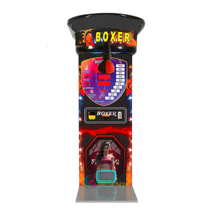 Indoor <b>Amusement</b> Boxing Punch <b>Machine</b> Arcade Game with English Language Support 1 Player 110/220V - Product Image 1