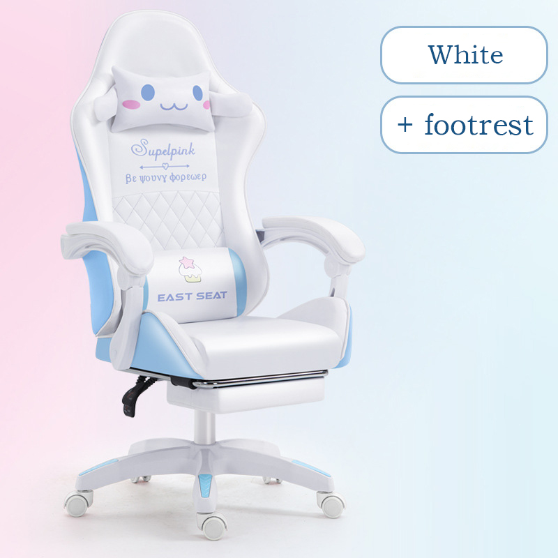 Blanc - Avec repose-pieds