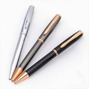 Custom Logo 1.0Mm Black Ballpoint <b>Pen</b> High-End Metal Design for Office School Promotions Customizable Business <b>Pens</b> - Product Image 3