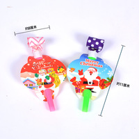 Sifflets jetables OEM en gros pour fêtes, avec logo personnalisé, sifflets en papier à motif de dessin animé, remplisseurs de sacs cadeaux