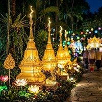 Große interaktive Laternen-Dekoration für Freizeitparks zur Neujahrszeit – für den Innen- und Außenbereich, Themenpark-Lichtshow