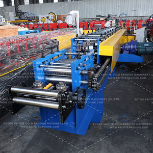 Endüstriyel 2 Model Şekillendirme Makinesi Yüksek Hızlı Rulo Şekillendirme Sistemi, İnşaat ve Üretim için U Kanal Çelik Çerçeveler - Product Image 4