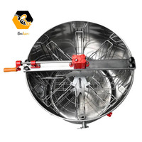 8 Cadres En Acier Inoxydable Miel Nid D'abeille Centrifugeuse Manivelle Spinner Manuel Extracteur De Miel Machine