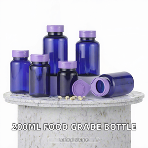 Botellas de Plástico PET Redondas de 100 ml para Bebidas, Grado Alimenticio, para Jugo, Leche, Té, Café, Bebidas Carbonatadas y Refrescos, Suministro de Fábrica - Product Image 2