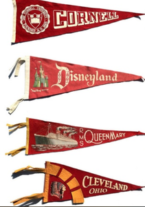 Hot Sell Customizable Portable Digital Printing University Felt Triangle <b>Banners</b> - Product Image 5