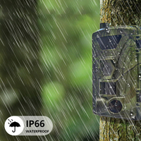 Outdoor waterdichte 4K 60MP CMOS wildcamera voor jacht 4G LTE beveiligingscamera met nachtzicht infrarood IP66 120 lens auto