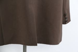 OUDINA inverno pesante Set di Blazer Casual a <span class=keywords><strong>taglio</strong></span> irregolare cuciti a mano per <span class=keywords><strong>donna</strong></span> completo a due pezzi giacca da <span class=keywords><strong>donna</strong></span> - Product Image 6