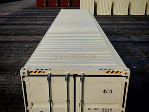 New 1-Trip 40ft Dry Corten Steel Open Side Container | for Oversized Cargo & Easy Forklift Access - Product Image 6