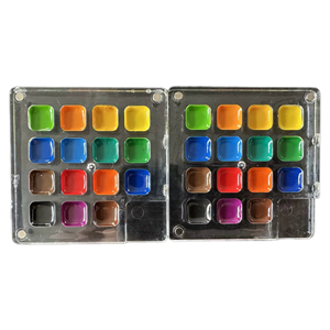 Ensemble de <span class=keywords><strong>peinture</strong></span> aquarelle semi-sèche à 15 couleurs bon marché de Chine pour les artistes - Product Image 5