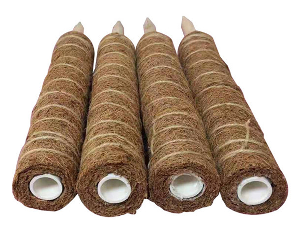 S02346 Moss Stick Coir Pole Coir Totem Extension Pole Moss Pole for Gardening Planting Support Extension Climbing