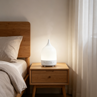 Diffuseur d'arômes ultrasonique multifonctionnel pour la maison et la chambre, vaporisateur de sommeil, humidificateur à huiles essentielles pour l'aromathérapie
