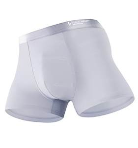<span class=keywords><strong>Calzoncillos</strong></span> bóxer sin costuras para hombre, bóxer de seda helada, ropa interior Sexy para hombre, <span class=keywords><strong>Calzoncillos</strong></span> Bóxer transpirables de Jacquard ultrafinos, <span class=keywords><strong>calzoncillos</strong></span> geniales para hombre - Product Image 3