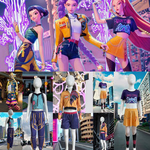 Nuevo Disfraz de Halloween para el Popular Grupo de Chicas de K-pop, "Demon Hunters", en Estilo Europeo y Americano. - Product Image 2