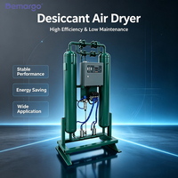 Sécheur d'air déshydratant micro-régénératif Demargo Green 71CFM à adsorption combinée avec compresseur en acier inoxydable – Garantie 1 an