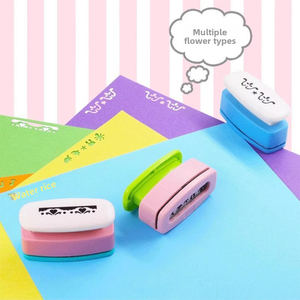 Tự làm đục lỗ thủ công thiết lập trẻ em sáng tạo tự làm đục lỗ thủ công thiết lập thủ công lỗ đục lỗ hình dạng thiết lập máy cắt lỗ đục lỗ cho trẻ em - Product Image 3