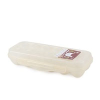 Boîte de plateau de stockage d'oeufs Portable populaire en plastique Anti-casse 12 18 grille porte-oeufs cuisine Anti-collision boîte à oeufs en plastique