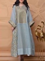 Robes Abaya Grande Taille pour Femmes Musulmanes Robes de Grossesse Robes de Soirée Abaya Dubaï Robes de Soirée pour Femmes Islamiques