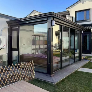 Terraza de Villa Personalizada, Solárium de Aleación de Aluminio, Jardín Exterior, Balcón Cerrado, Toldo, Sala de Vidrio Templado, Parasol Inteligente - Product Image 3