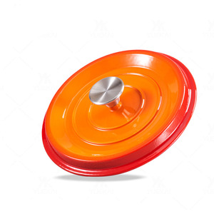 <span class=keywords><strong>Cocotte</strong></span> <span class=keywords><strong>ronde</strong></span> <span class=keywords><strong>en</strong></span> <span class=keywords><strong>fonte</strong></span> émaillée avec bouton <span class=keywords><strong>en</strong></span> acier inoxydable et couvercle <span class=keywords><strong>en</strong></span> <span class=keywords><strong>fonte</strong></span> émaillée - Product Image 4