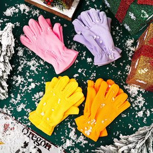 Gants d'hiver souples avec logo personnalisé à des prix abordables mitaines de ski chaudes gants en <span class=keywords><strong>polaire</strong></span> thermique pour hommes femmes cadeaux de Noël et de la Saint-Valentin - Product Image 6