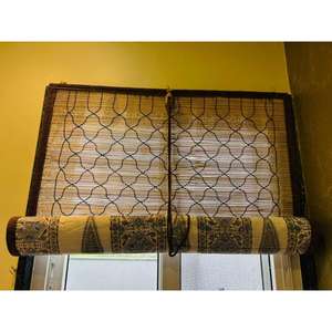 ม่านไม้ไผ่และไม้บาสวูดขายส่ง ม่านไม้ไผ่คุณภาพสูง ม่านไม้ไผ่ทำมือ บานเกล็ดและม่านบังตาขนาดเล็ก - Product Image 5