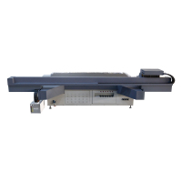 Printer UV Hybrid Otomatis Format Lebar NTEK YC2513R 2.5m Baru, Format Besar Flatbed dan Roll to Roll dengan Tinta UV