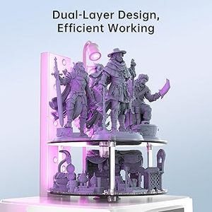 ANYCUBIC Station de lavage et de durcissement 3 Plus Volume amélioré <span class=keywords><strong>2</strong></span> en 1 Taille de lavage de 260x228x128mm(HWD) - Product Image 5