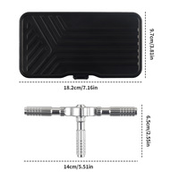 Clé à molette en acier 40 en 1, tournevis, nouvel outil de réparation multifonctionnel pour la maison, outils de bricolage, embouts magnétiques personnalisables OEM