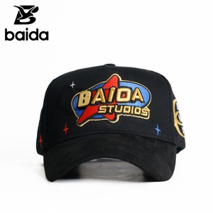 Gorras Personalizadas Sombrero Gorras 31 Gorra de Béisbol de 5 Paneles de Algodón y Gamuza con Borde con Letras en Relieve - Product Image 5
