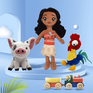 Nouvelle Peluche Cochon de Compagnie Aventure Océanique, Poulet Amusant, Poupée Princesse <span class=keywords><strong>Moana</strong></span>, Jouet Anime, Jouet de <span class=keywords><strong>Dessin</strong></span> <span class=keywords><strong>Animé</strong></span>, Cadeau d'Anniversaire pour Enfants - Vente Chaude - Product Image 5