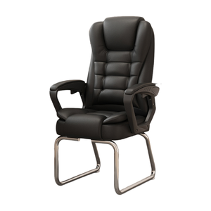 Silla <span class=keywords><strong>de</strong></span> Oficina Ejecutiva Moderna <span class=keywords><strong>de</strong></span> Alta Calidad y Bajo <span class=keywords><strong>Precio</strong></span>, <span class=keywords><strong>con</strong></span> Patas Fijas, <span class=keywords><strong>de</strong></span> Cuero, Ergonómica, sin <span class=keywords><strong>Ruedas</strong></span> - Product Image 2