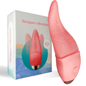 USB充電大人リアル舌ローズバイブレータープッシーGスポットクリトリスマッサージセックスおもちゃ女性用 - Product Image 6