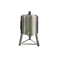 Machine professionnelle de fabrication de yaourt 100L, machine de pasteurisation pour jus, liquides d'œufs et lait de chamelle