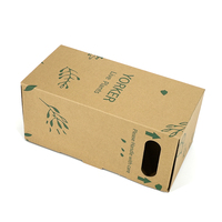 Boîtes d'emballage pour plantes, plantes vivantes en pot, emballage en carton ondulé, boîte en papier pour plantes, pot en origami