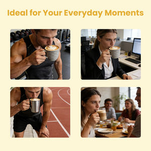 Crème de soin anti-âge pour la peau, les cheveux et les ongles, stimulant l'énergie et la concentration, à la vanille, au collagène et aux champignons, marque privée. - Product Image 5