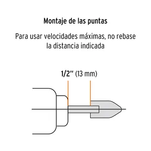 BOX 6 Set di 10 pietre abrasive montate, gambo da 1/4 di pollice, uso generale, TRUPER - Product Image 2