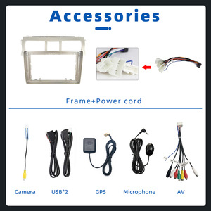 Android 13 2 + 32GB IPS màn hình xe đài phát thanh Video Player Stereo autoradio Car DVD Player cho TOYOTA VIOS YARIS 2007-2012 - Product Image 3