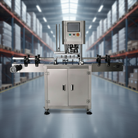 Machine de scellage automatique électrique à grande vitesse pour boîtes de conserve, bouteilles en métal et en plastique, en acier inoxydable 304