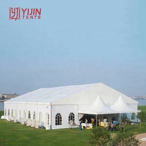 Carpa Blanca Resistente para Eventos y Bodas, con Capacidad para 100 Personas, 200 Asientos, 300 Invitados, 15x20m, 15x30m - Product Image 3