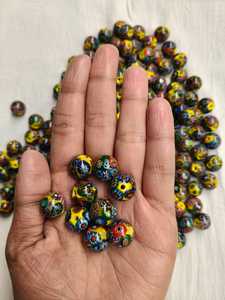ลูกปัดคริสตัลทำมือ Morini ขนาด 3 มม. แก้วแลมป์เวิร์ค รูปทรงกลม/วงรี สีตามสั่ง บรรจุกล่องแบบขายส่ง บริการตัวอย่างสำหรับทำเครื่องประดับ - Product Image 4