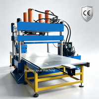 Presse de vulcanisation hydraulique à commande PLC certifiée CE pour la fabrication de pavés en caoutchouc, de dalles de sol en caoutchouc et de tapis de gym