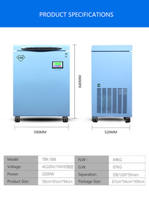 เครื่องแยกหน้า<span class=keywords><strong>จอ</strong></span> LCD 588A -190องศาใหม่เครื่องแช่แข็ง OCA ซ่อมแซม <span class=keywords><strong>iPhone</strong></span> Samsung ส่วนประกอบหลัก PLC 1ปี - Product Image 4