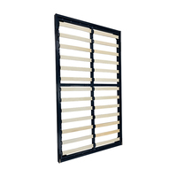 Mécanisme de lit mural Vertical, argent, design simple pour gagner de l'espace