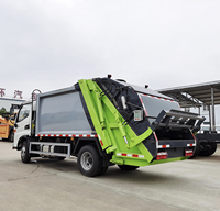 Camion à ordures compacteur diesel JAC 4x2 8CBM, camion de collecte des déchets municipaux