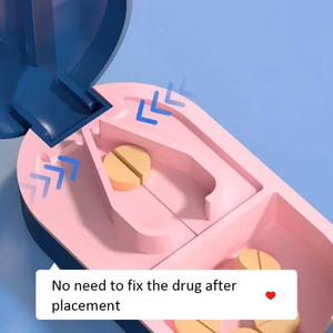 Wholesale Medicine Pill Cutter Box Portable Useful Holder <b>Tablet</b> Divider Case - Product Image 2