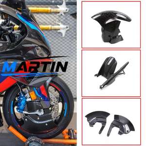 Accesorios para Motocicleta BM/W <span class=keywords><strong>S1000RR</strong></span>/R/<span class=keywords><strong>M1000RR</strong></span>, Guardabarros Delantero y Trasero de Fibra de Carbono Modificado, Protector de Pinza Delantero - Product Image 5