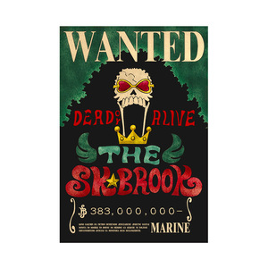 Póster de Pared de Una Pieza de 42*29cm, Impresión Digital, Anime Gear 5, Figura de <span class=keywords><strong>Luffy</strong></span> Mafia <span class=keywords><strong>Wanted</strong></span>, Producto Nuevo y Único, Venta al Por Mayor - Product Image 3